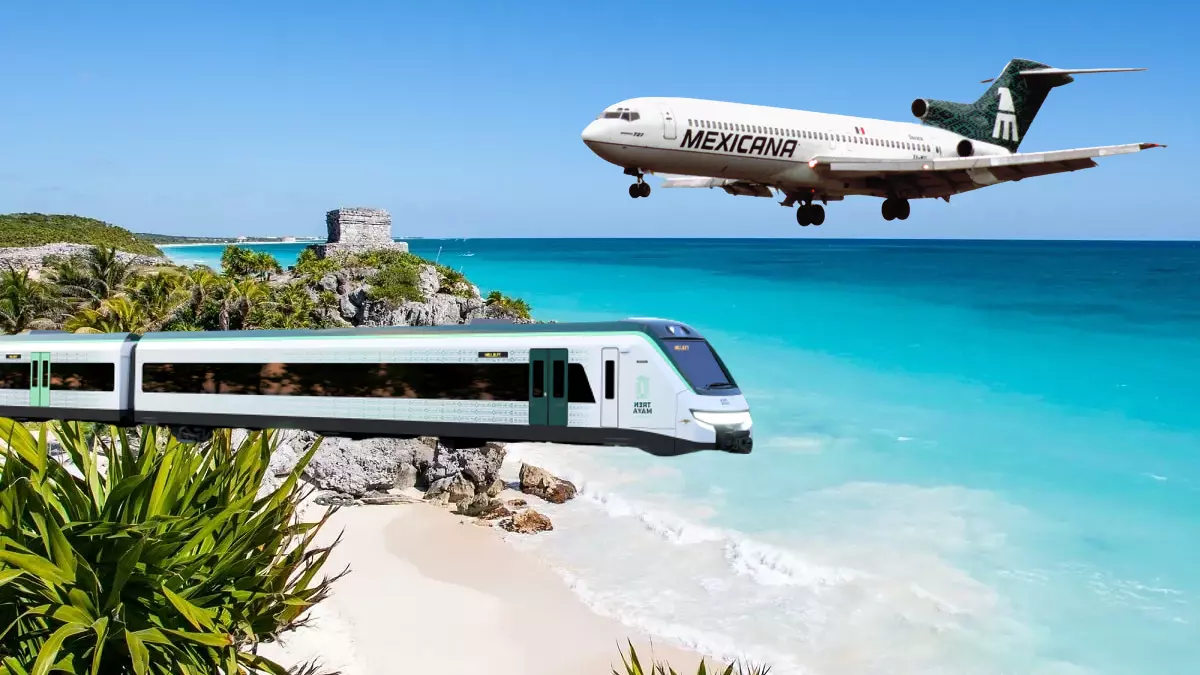 This will be the Connection of the Mayan Train and the Tulum Airport