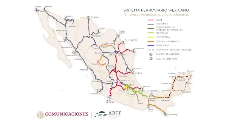 Potential Expansion of the Mayan Train Towards Central and Northern Mexico