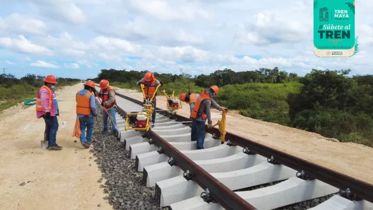 Tramo 4 del Tren Maya al 100 por Ciento de Vía Doble